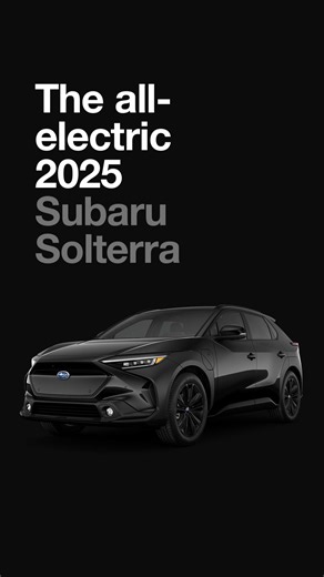 111K views · 2K reactions | The all-electric 2025 Subaru Solterra. Powered by Love. | Subaru of America, Inc. | Facebook