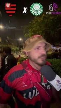 Flamengo fans in Lima are optimistic and make promises #trending #livegame #flamengo