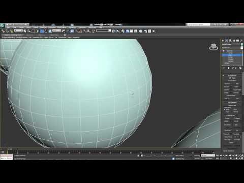 3ds max Modeling edit poly modifer Collapse