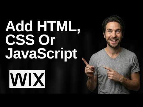 How To Add HTML, CSS Or JavaScript To Wix (2026 Easy Guide)