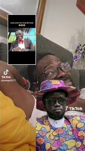 Dji Dji and his friend #diomaye 🤣