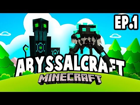 ABYSSALCRAFT MOD: GETTING STARTED (Minecraft: AbyssalCraft)(Ep 1)