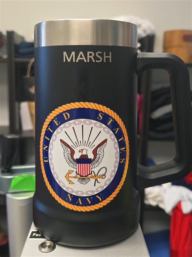 Custom Beer Mugs #laserengraving #uvdtf #custombeermug #annapolis #CapCut