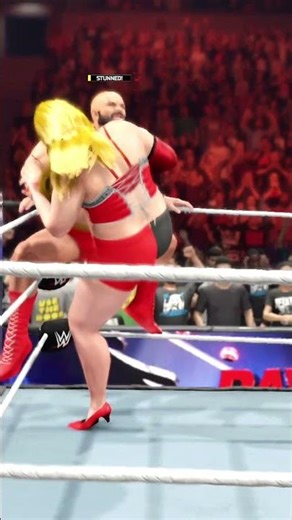 🚀Neha vs. Zangief 😱 EPIC Iron Man Intergender Match | WWE 2K25 Gameplay #Shorts