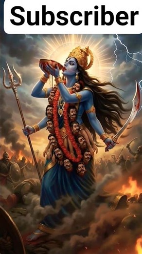 Kali Maa’s Most Powerful Avatar | Demon Slayer 💀🔥 #shortsviral