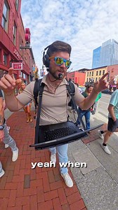 just your typical broadway walk through 🚶‍♂️🎧 | Jeremiah Miller