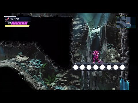 Metroid Dread - Burenia speedbooster blocks (easy method, no midair shinespark)