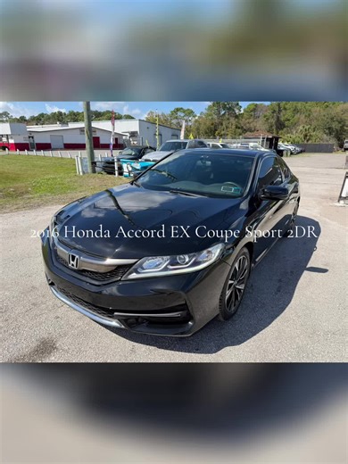 New Inventory! Priced to Sell! 2016 Honda Accord EX Coupe 2DR FWD! AT! With a great Gas Saver 4-Cyl. iVTEC 2.4L Motor! Auto CVT w/Sport M Trans.! Motor & Transmission in excellent running condition! Super clean! Like-New! Serviced and Inspected! No leaks and no mechanical issues! 30 Days Warranty Motor & Transmission! Runs and drives smooth! Ice Cold dual AC! Sport Cloth Seats in Excellent Condition! Power Moonroof, Bluetooth, Backup Camera and many more features! With 157K highway miles! Rebuil