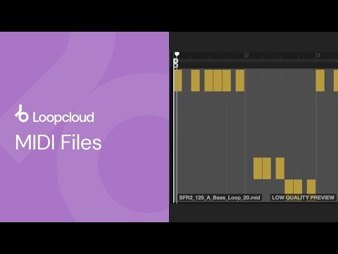 MIDI файлы | Loopcloud 101