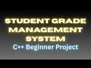 C++ Student Grade Management System | Beginner Friendly C++ Project with Arrays | ‪@ExcitedNuclei‬