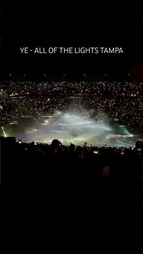 KanYE West - All Of The Lights live concert #ye #kanyewest #live #concert