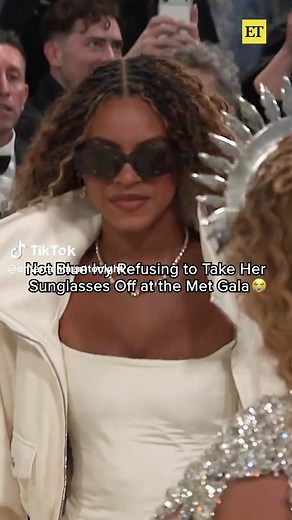 Blue Ivy's Unyielding Sunglasses at the Met Gala