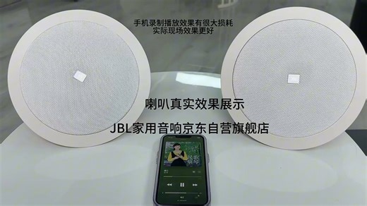 【JBL推荐】140W大功率吸顶家庭影院音响套装｜客厅商用高端隐形背景音乐系统｜智能主机+隐形音柱