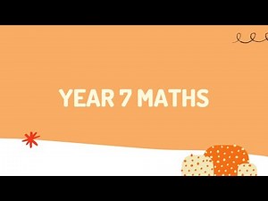 Year 7 maths: constructions