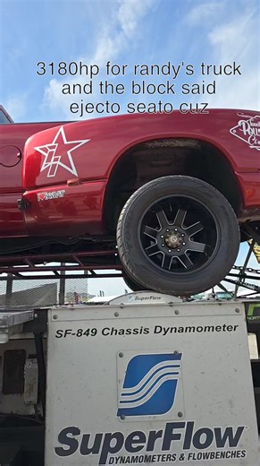 Randy's Transmission went for a full send on the dyno and sent the block to Jesus #cummins | Tater Built Turbochargers