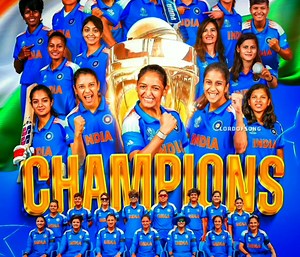 21K views · 961 reactions | Hamari chori choro se Kam hai ke  #WomenInBlue | #CWC25 | #Final | #INDvSA Chak de INDIA ♥️✊ | Lord Of Song | Facebook