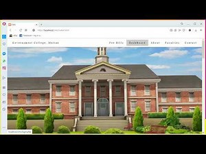 College and School Management System | Fee Collection System | Written in PHP, HTML, CSS