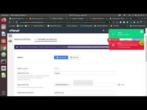 Tutorial: Flask app deployment on Cpanel--Namecheap.com.