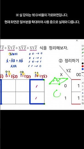 카르노맵 완벽정리｜다산에듀 평생교육원 #shorts