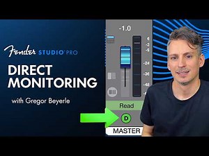 What’s Direct Monitoring in Studio Pro? | Fender Studio