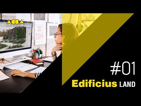 Complete Edificius LAND training course - Lesson 1 - Edificius LAND: terrain modelling