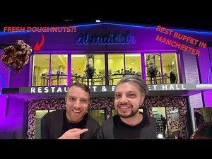 BEST BUFFET IN MANCHESTER | THIS PLACE HAS FRESH DOUGHNUTS?! | Al Maidah