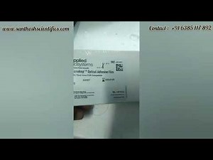 MicroAmp™ Optical Adhesive Film - Santhosh Scientifics