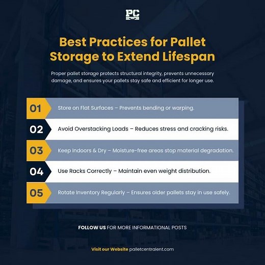 Best Practices for Pallet Storage to Extend Lifespan