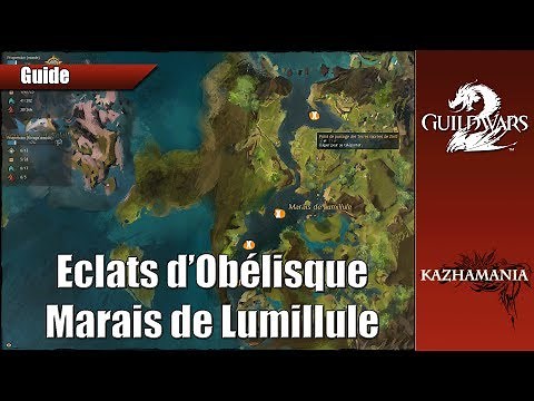 Guild Wars 2 - Eclats d'obélisque - Marais de Lumillule