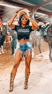 Not cousin with them daisy dukes on?! 🤣 Ain’t that what the old folks used to call them? And y’all gotta know we about to eat this country era up and I love that for us. Good morning to all my newfound BEYcountry-music lovers!😝 | Tashara Parker