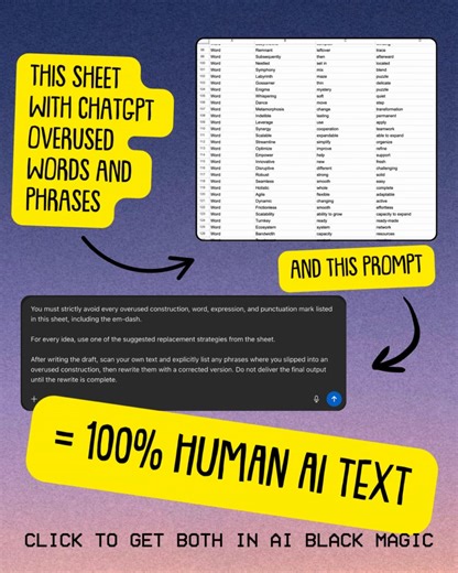 17K views · 23 reactions | Access this sheet and prompt (+ 1000s...