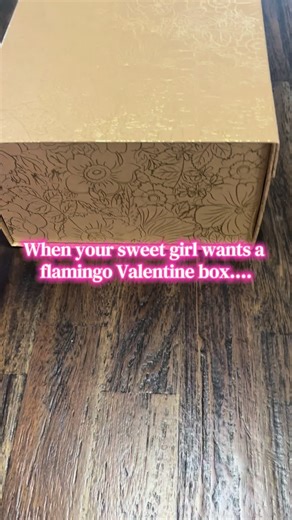 Creative Flamingo Valentine's Box Idea for Kids