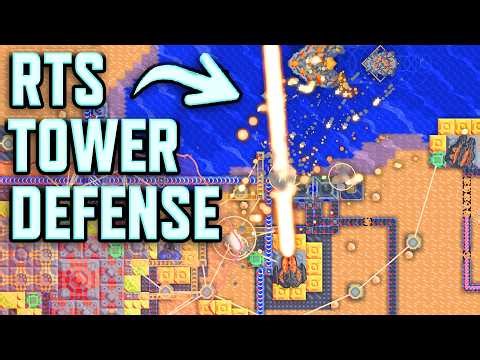 MASSIVE RTS BATTLES: Mindustry - Tower Defense RTS!