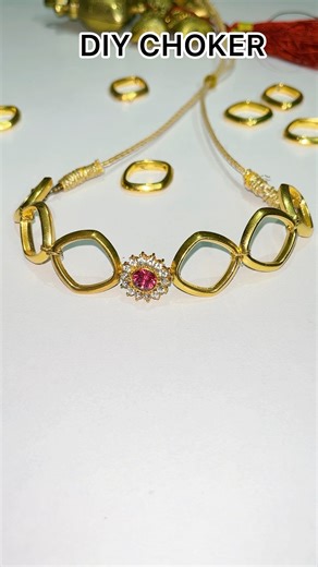 DIY choker #choker #handmadejewelry #shorts