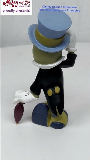 Disney Enesco Showcase 6017363 Jiminy aus Pinocchio