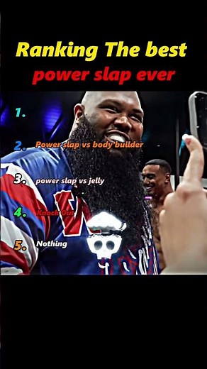 Ranking The Best POWER SLAP Ever 👋🔥#PowerSlap #SlapFights #TWOPEICE