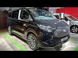 New Ford E-Tourneo Custom Titanium 2024 | Visual Review, Exterior, Interior & Infotainment
