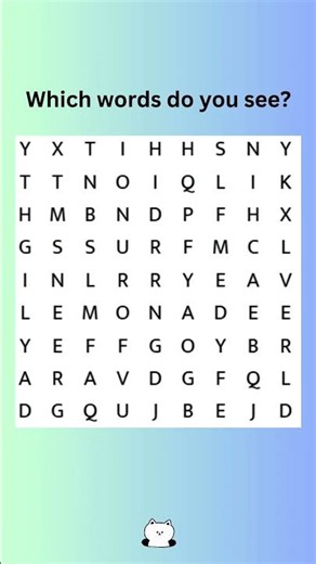 434. Can You Find All The Hidden Words? #quiz #wordpuzzlegame #braingames #wordfinds #wordsearch
