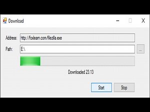 C# Tutorial - Internet Download Manager C#.Net Winforms #2 | FoxLearn
