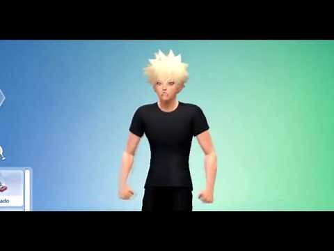 [ACTIONSIMS] Katsuki Bakugou - The sims 4 - Create a sim