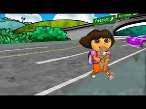Dora Gets Ran Over but she finally saves a puppy (for ‪@TheAlmightyRiley19‬)