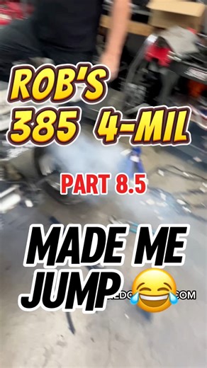 TBH… my super quick ⏱️ reaction time had me jumping outta the way more than just jumping. 😅 ~Janel FOLLOW ALONG as we keep bringing Rob’s Banshee back to life! 🔥 #bansheediagnostic #bansheelife #yamahabanshee #twostroke #bansheebuild #bansheeproject #redobanshee #redobansheesalemor #twostrokelife #bansheepower #banshee385build #banshee4mil | Re-Do Banshee Parts and Accessories