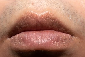 Reasons people get 'white bumps' on lips and other areas