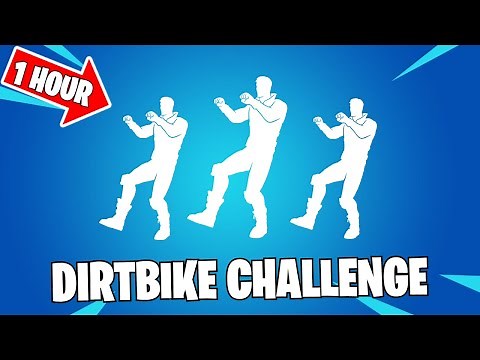 Fortnite Dirtbike Challenge Emote 1 Hour Dance! (ICON SERIES)