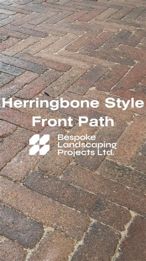 10K reactions · 269 comments | Herringbone Style Path getting laid at a recent project  #herringbone #herringbonepaving #herringbonepatio #paving #patio #path #landscaping #landscapersofinstagram #landscapeindustryspecialists #homeimprovement #tobermore #gardentransformation #grouting #prepwork #groundwork #grout | Bespoke Landscaping Projects | Facebook