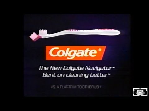 Colgate Navigator Toothbrush Commercial - 1999