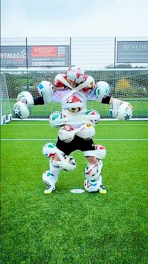 How Many Balls to Stop Me Scoring?! ⚽⚽