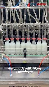 Automatic Milk Plant Machinery Line | Complete Milk Bottling & Packaging Solution