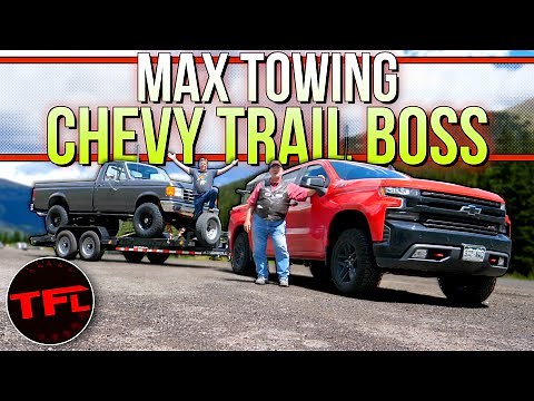 The New Chevy Silverado Trail Boss Takes on The World’s Toughest Towing Test with Maximum Load!
