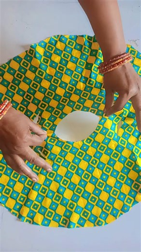 Beginner-Friendly Dress Cutting & Sewing Tutorial ✂️ #frockdesigns​ #kidsfashion​ #dress​ #shorts​